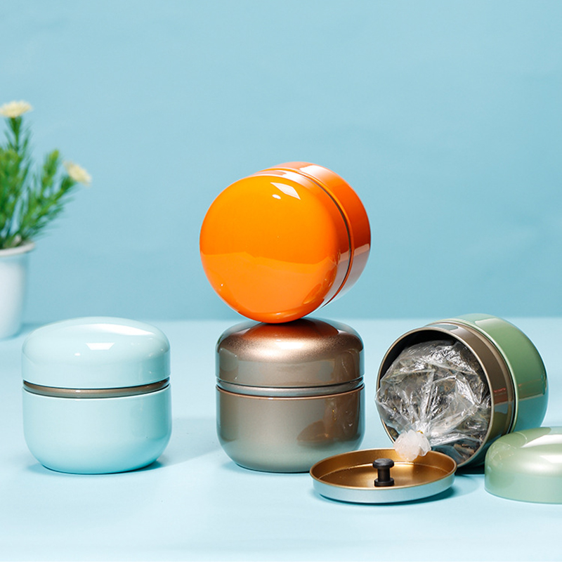 Coffee Tea Tumbler - 50g Electroplated Tinplate Tea Storage Tin