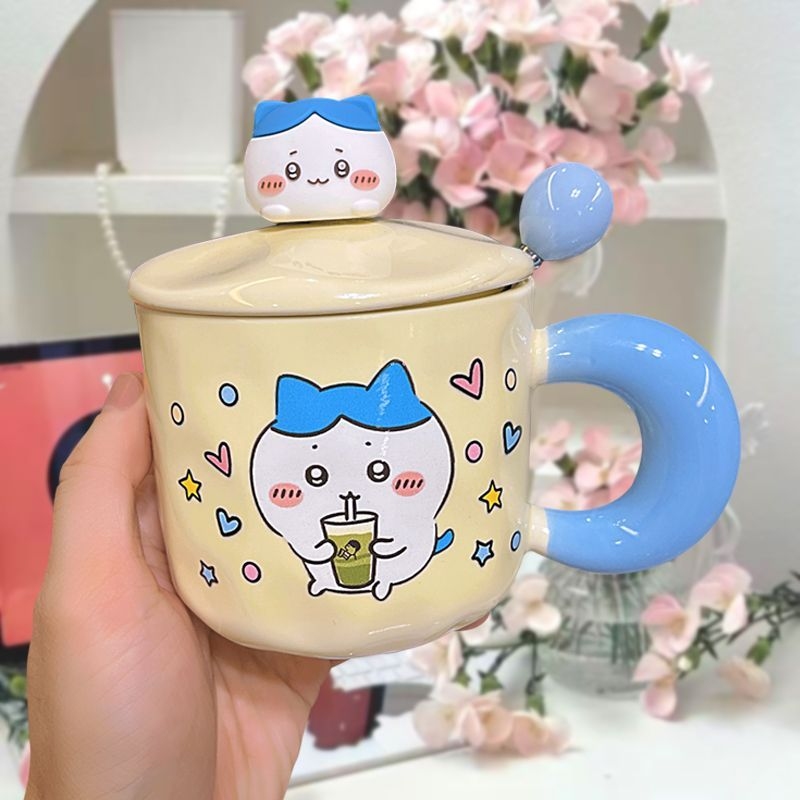 Coffee Tea Japan - Chiikawa Hachiware Ceramic Mug Cute Cartoon