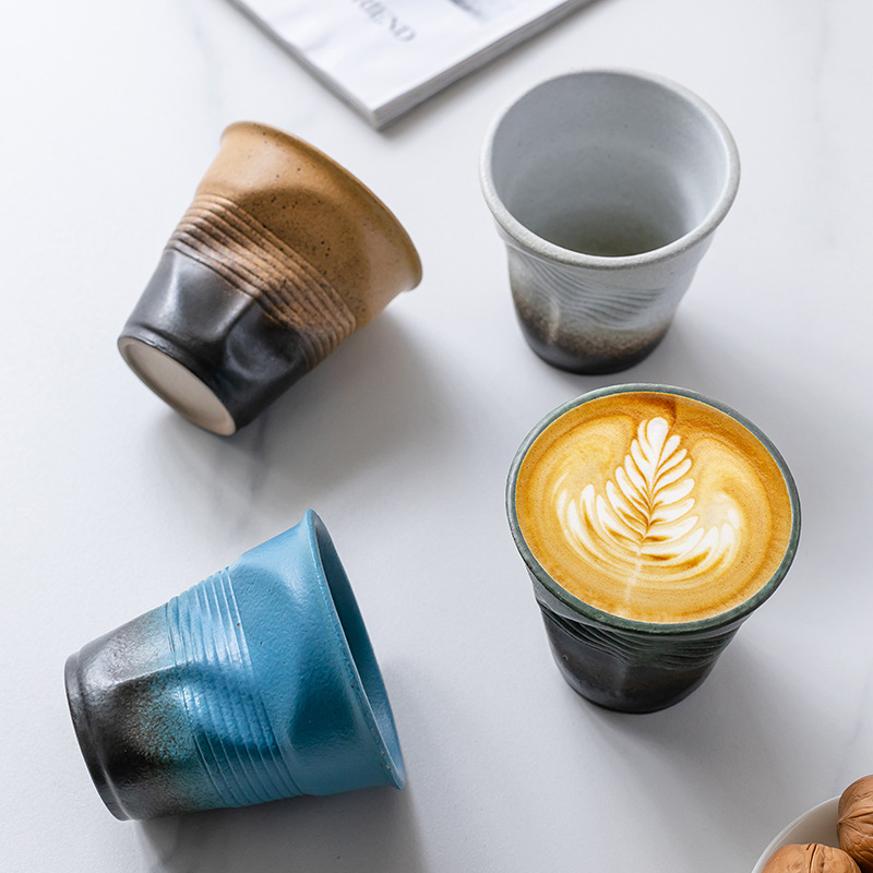 Coffee Tea Latte - 200ml Rough Pottery Coffee Cup Creative