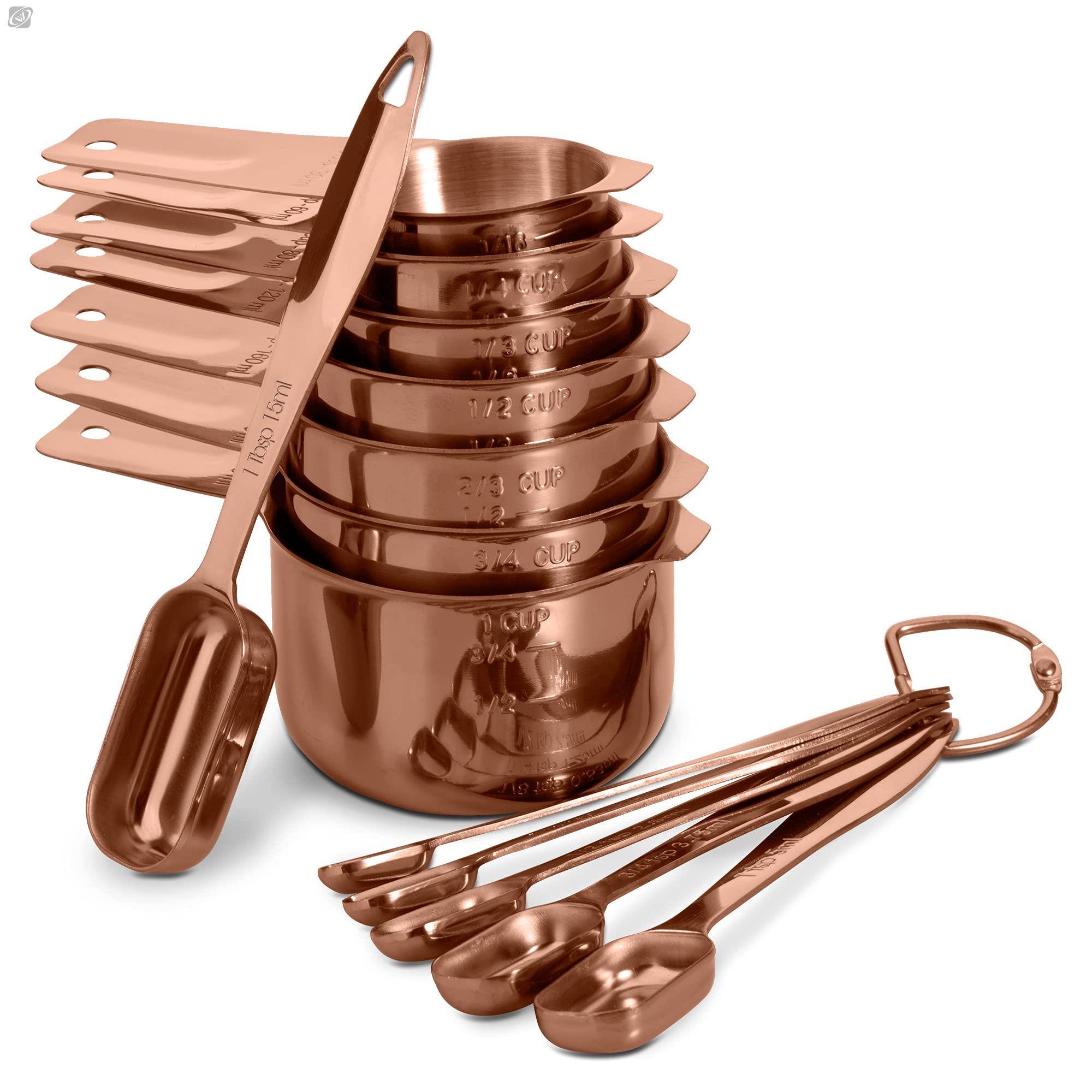 Coffee Tea Games - 13 Pcs Measuring Spoons Set Stainless