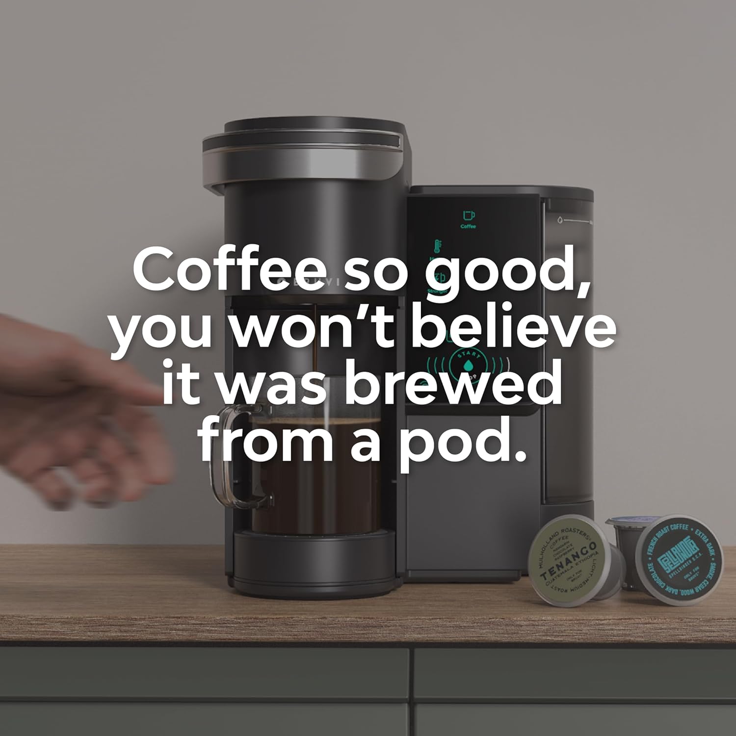 Single-Serve Coffee Maker Bund - Coffee Plus Tea recension och pris