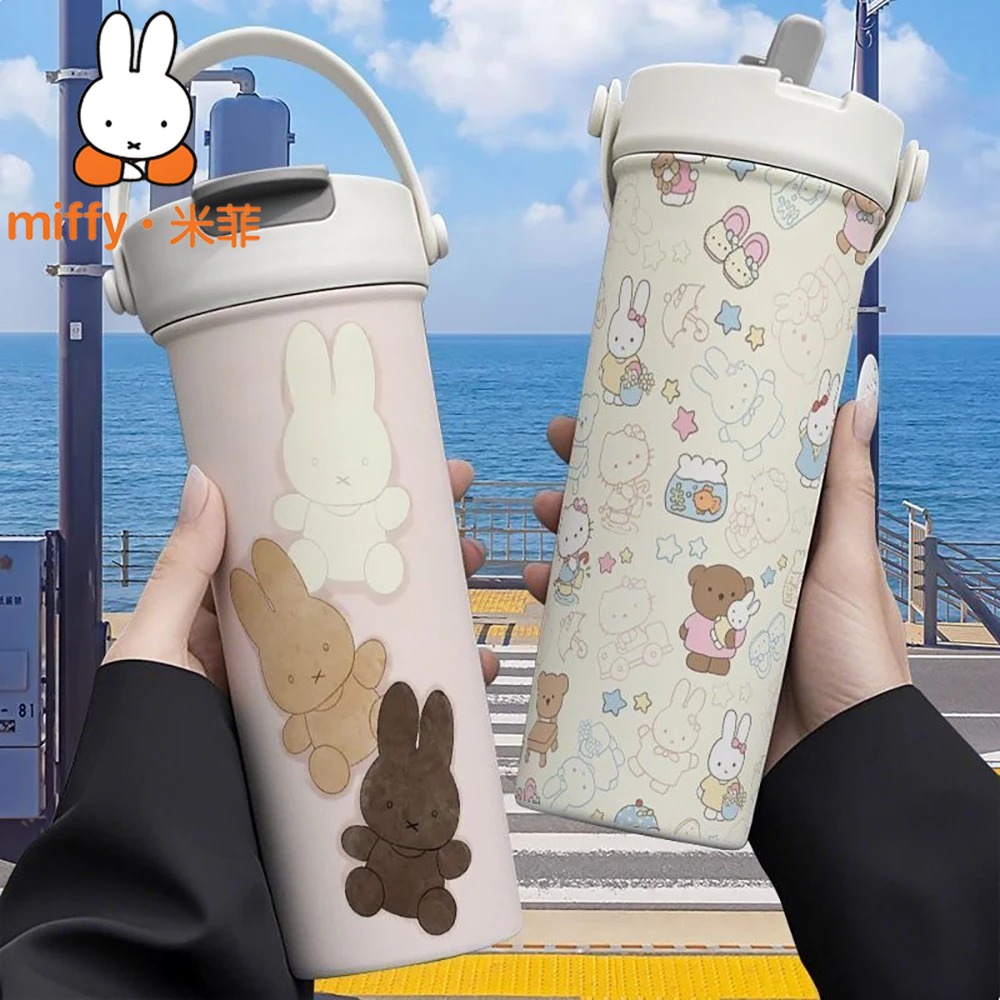 Miffy Rabbit Handheld Thermos  - Coffee Tea Japan recension och pris