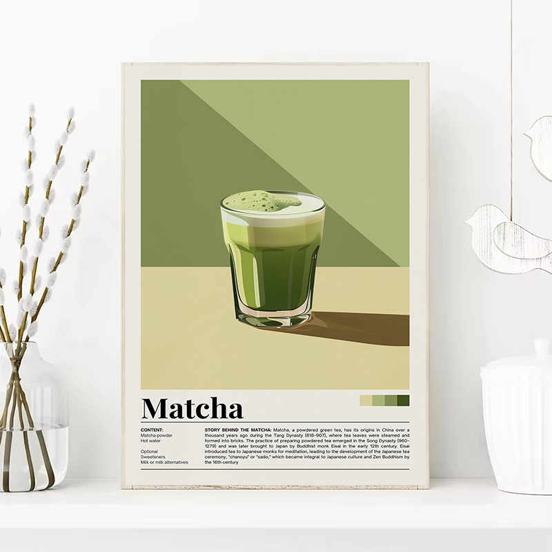 Vintage Coffee Beverage Poster - Coffee Tea Poster recension och pris
