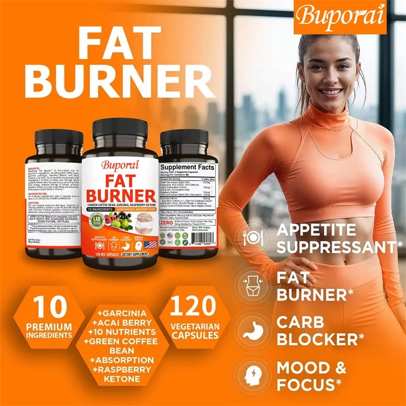 Fat Burner Capsules - Healthy  - Coffee Tea Weight Loss recension och pris