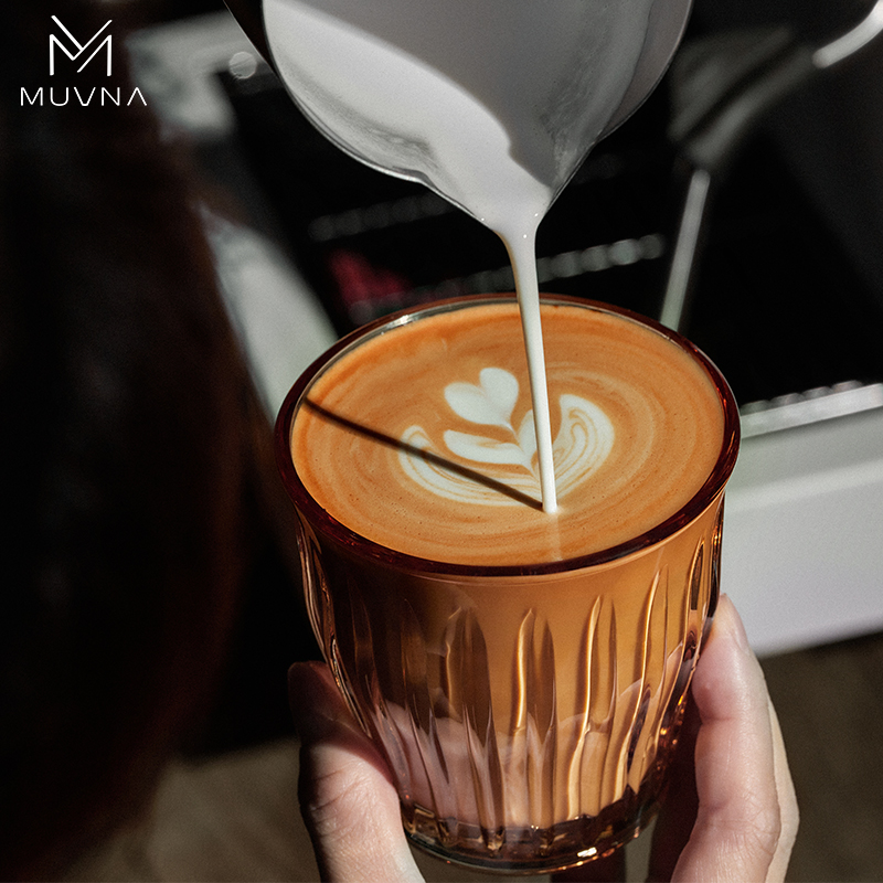 MUVNA Glass Coffee Cup 100ml 1 - Coffee Tea Tumbler recension och pris