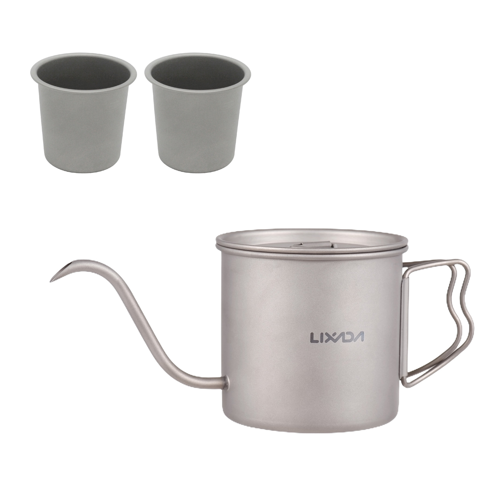 Lixada 400ml Titanium Coffee P - Coffee Tea Equipment recension och pris