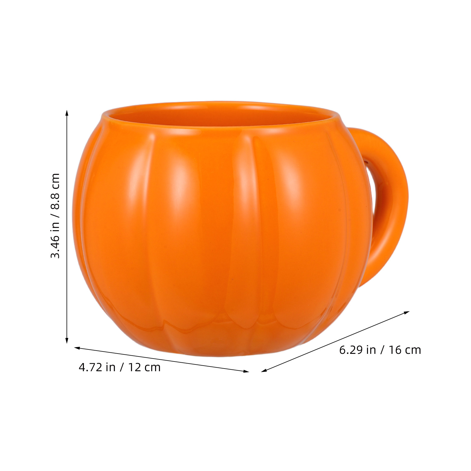 Pumpkin Mug 525Ml Ceramic Hall - Coffee Tea Latte recension och pris