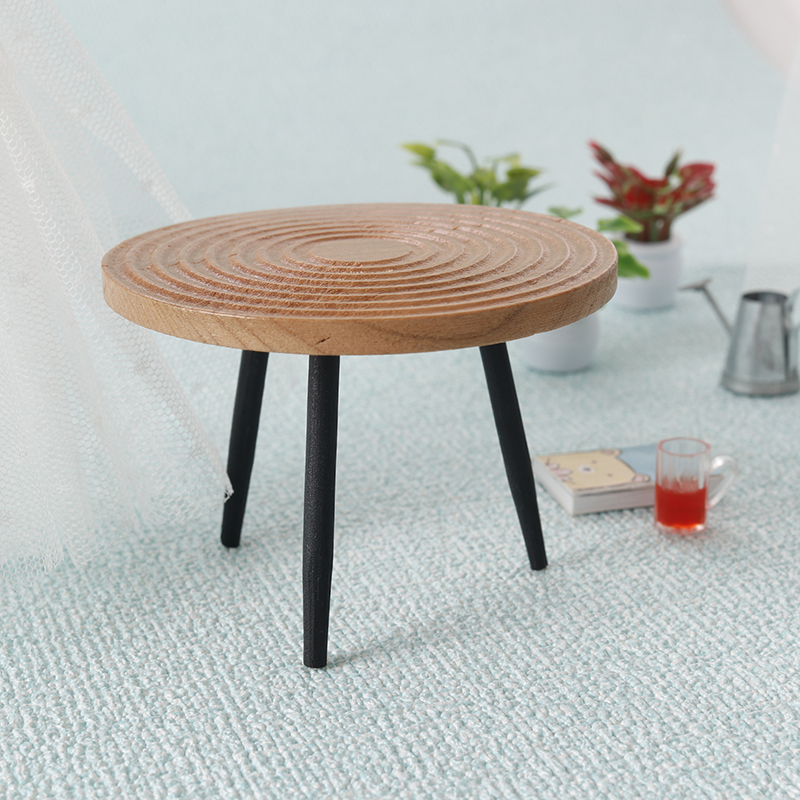 1:12 Dollhouse Miniature Round - Coffee Tea Games recension och pris