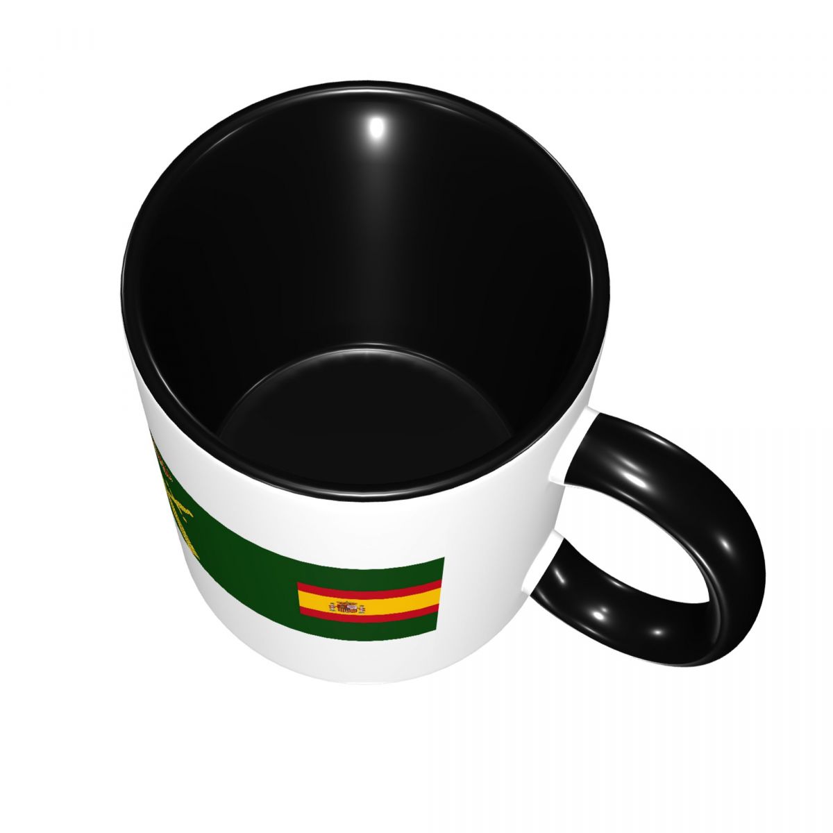 Spain Flag Plus Emblem Civil G - Coffee Plus Tea recension och pris