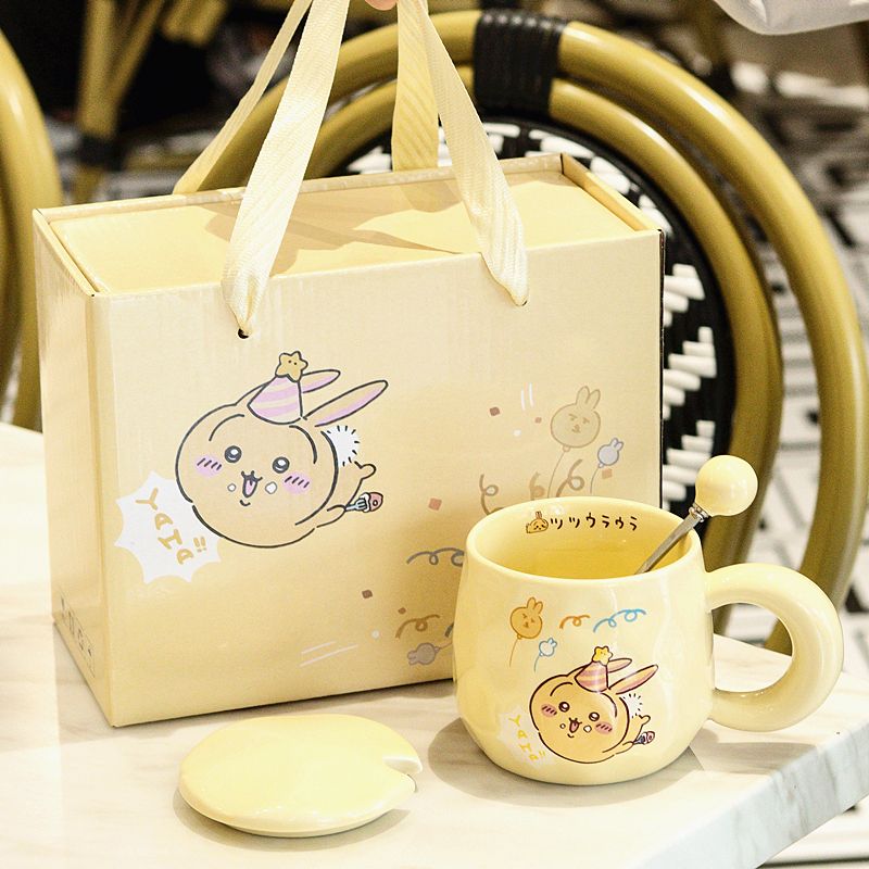 Chiikawa Usagi Ceramic Mug Bir - Coffee To Tea Meaning recension och pris