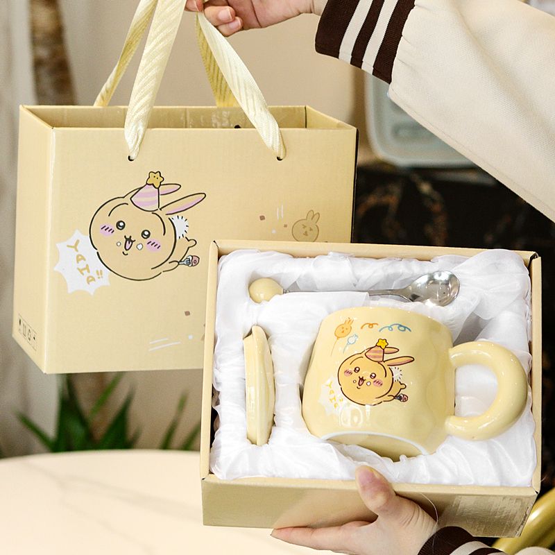 Chiikawa Usagi Ceramic Mug Bir - Coffee To Tea Meaning recension och pris