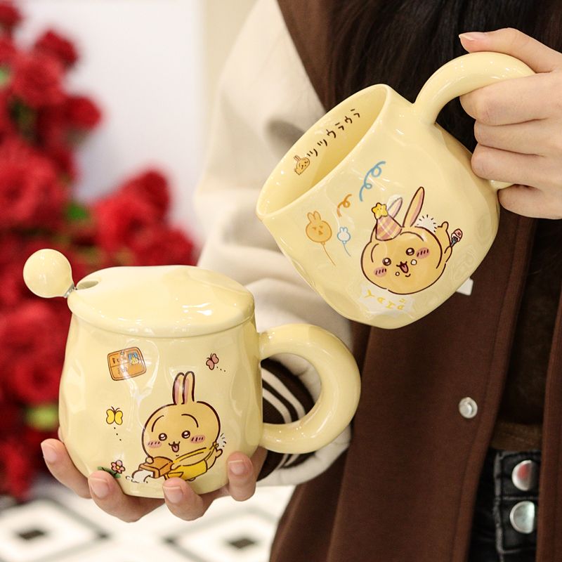 Chiikawa Usagi Ceramic Mug Bir - Coffee To Tea Meaning recension och pris