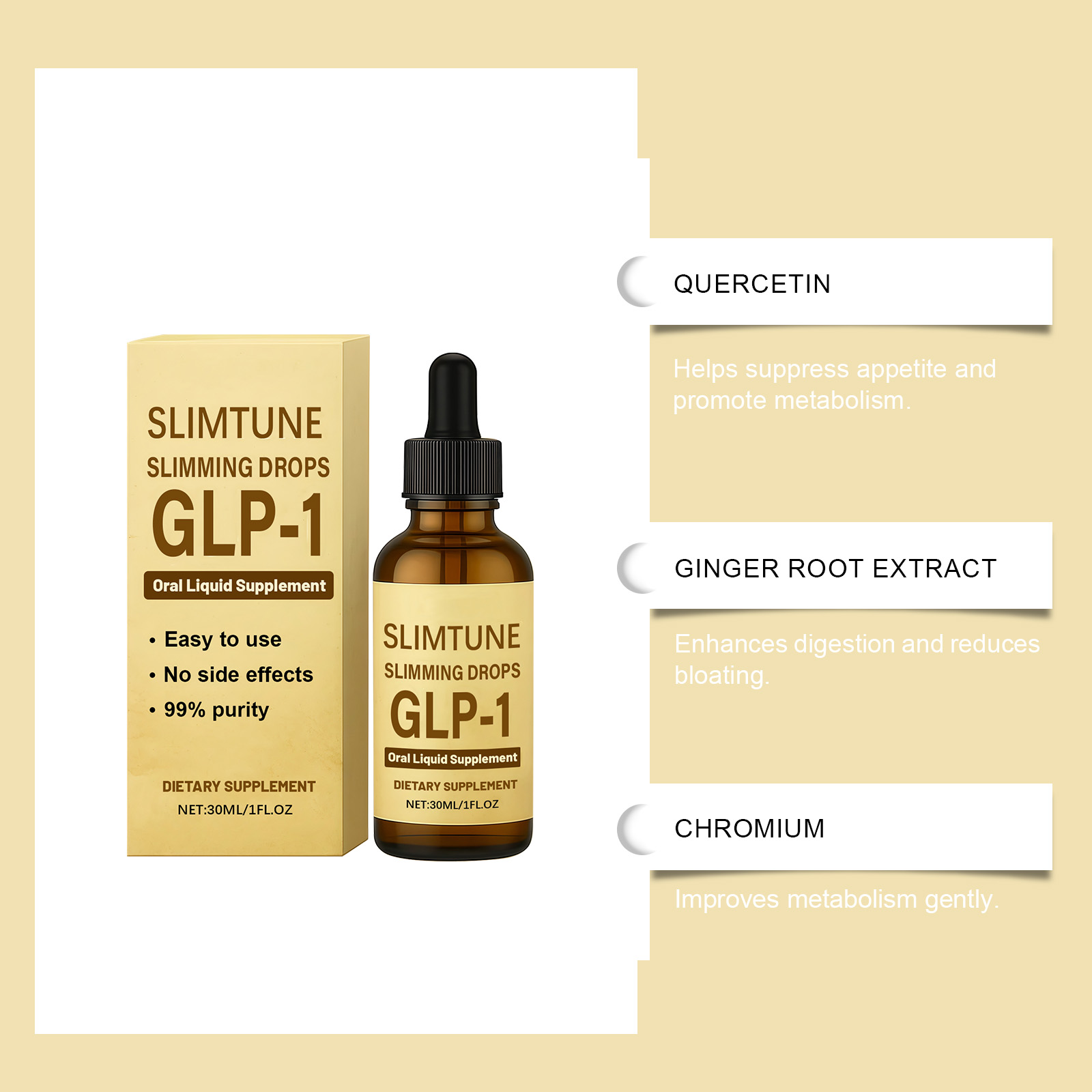 Body Management Drops Supports - Coffee Tea Weight Loss recension och pris