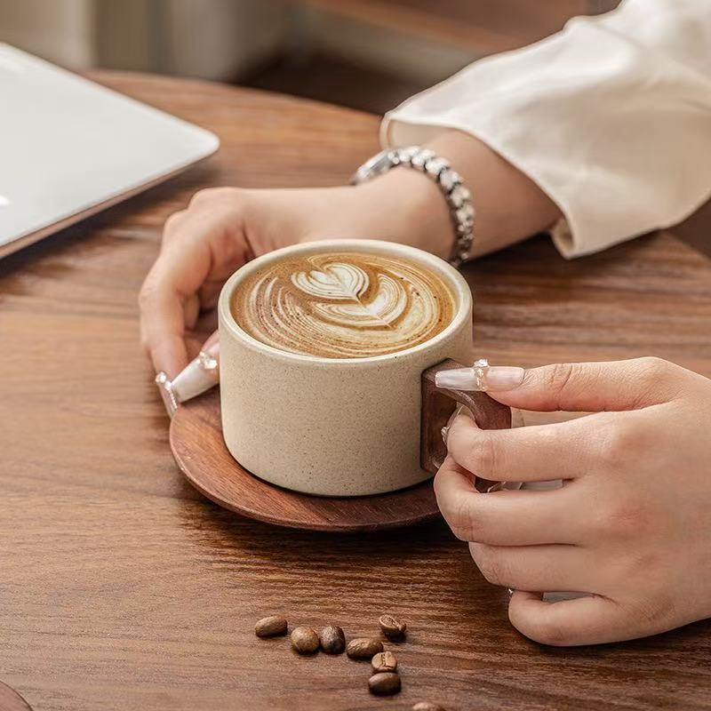 Retro Ceramic Coffee Mug with  - Coffee Tea Uses recension och pris
