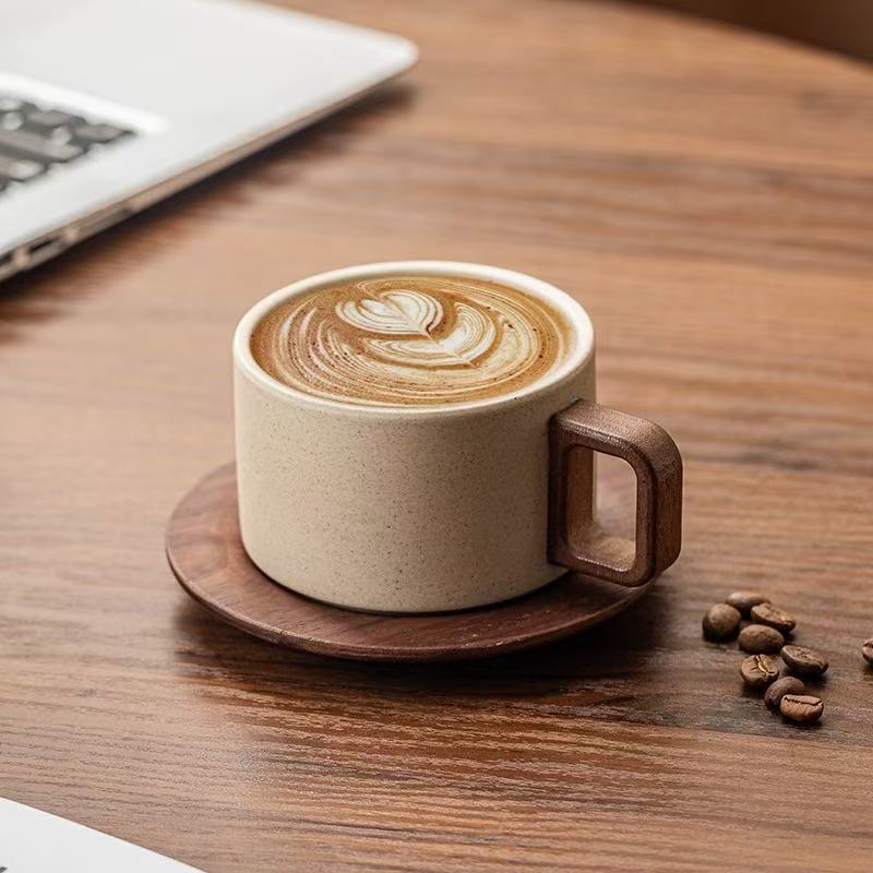 Retro Ceramic Coffee Mug with  - Coffee Tea Uses recension och pris
