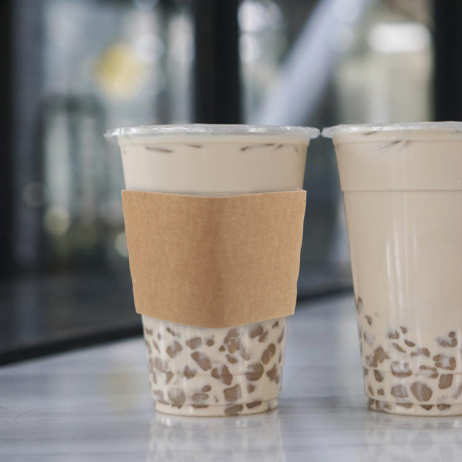 100Pcs White Kraft Coffee Cup  - Coffee Tea Uses recension och pris