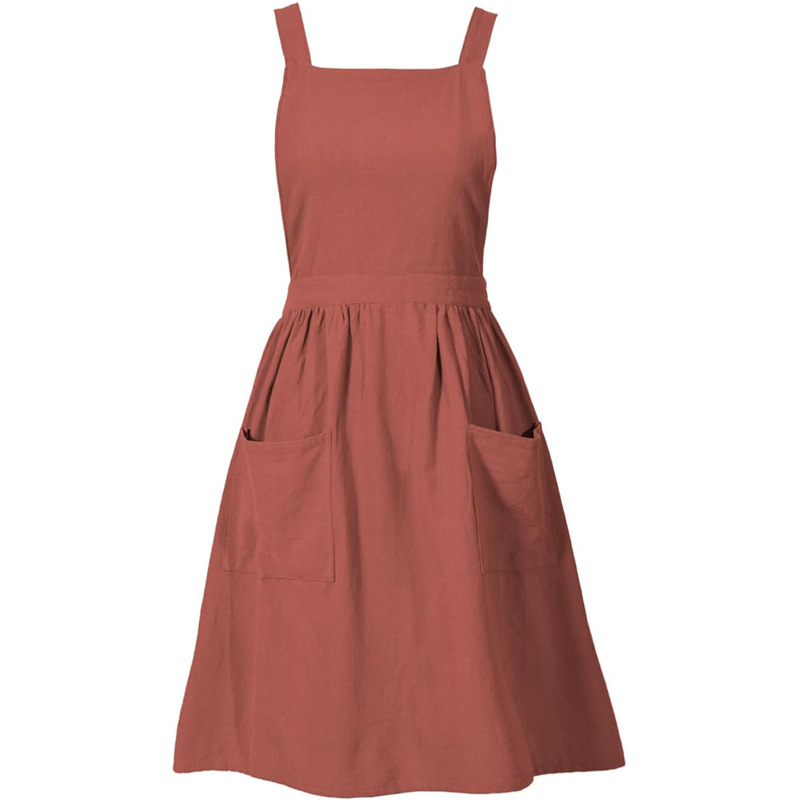 Canvas apron made of cotton su - Coffee Tea Uses recension och pris