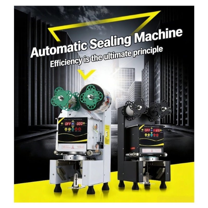 Automatic Plastic Cup Sealing  - Coffee Tea Uses recension och pris