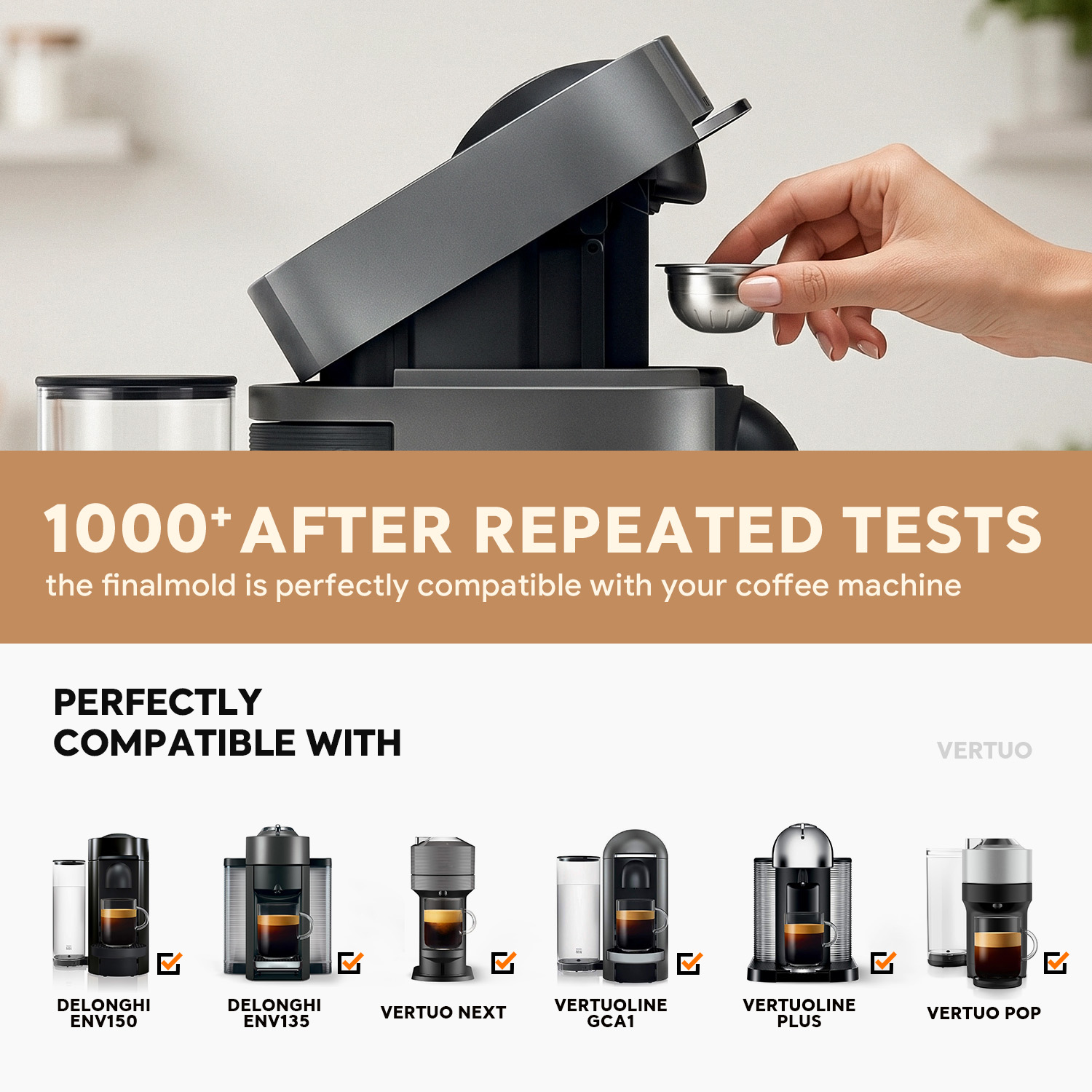 Stainless Steel Reusable Coffe - Coffee Plus Tea recension och pris