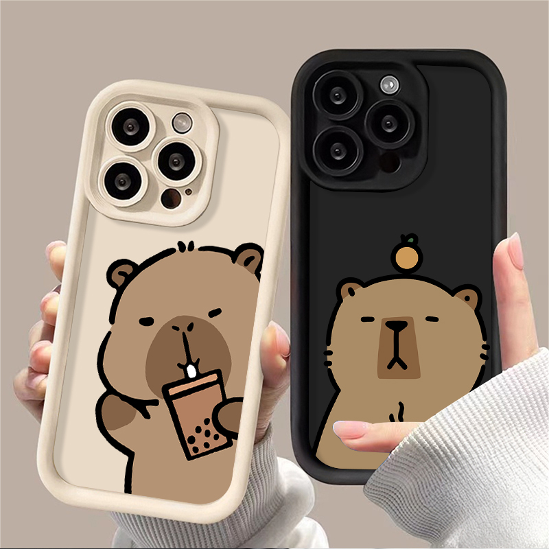 Cartoon Cute Capybara Case for - Coffee Plus Tea recension och pris