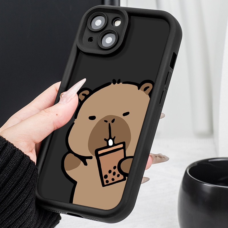 Cartoon Cute Capybara Case for - Coffee Plus Tea recension och pris