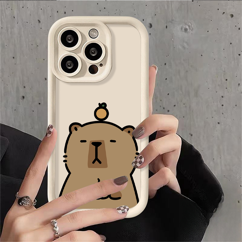 Cartoon Cute Capybara Case for - Coffee Plus Tea recension och pris