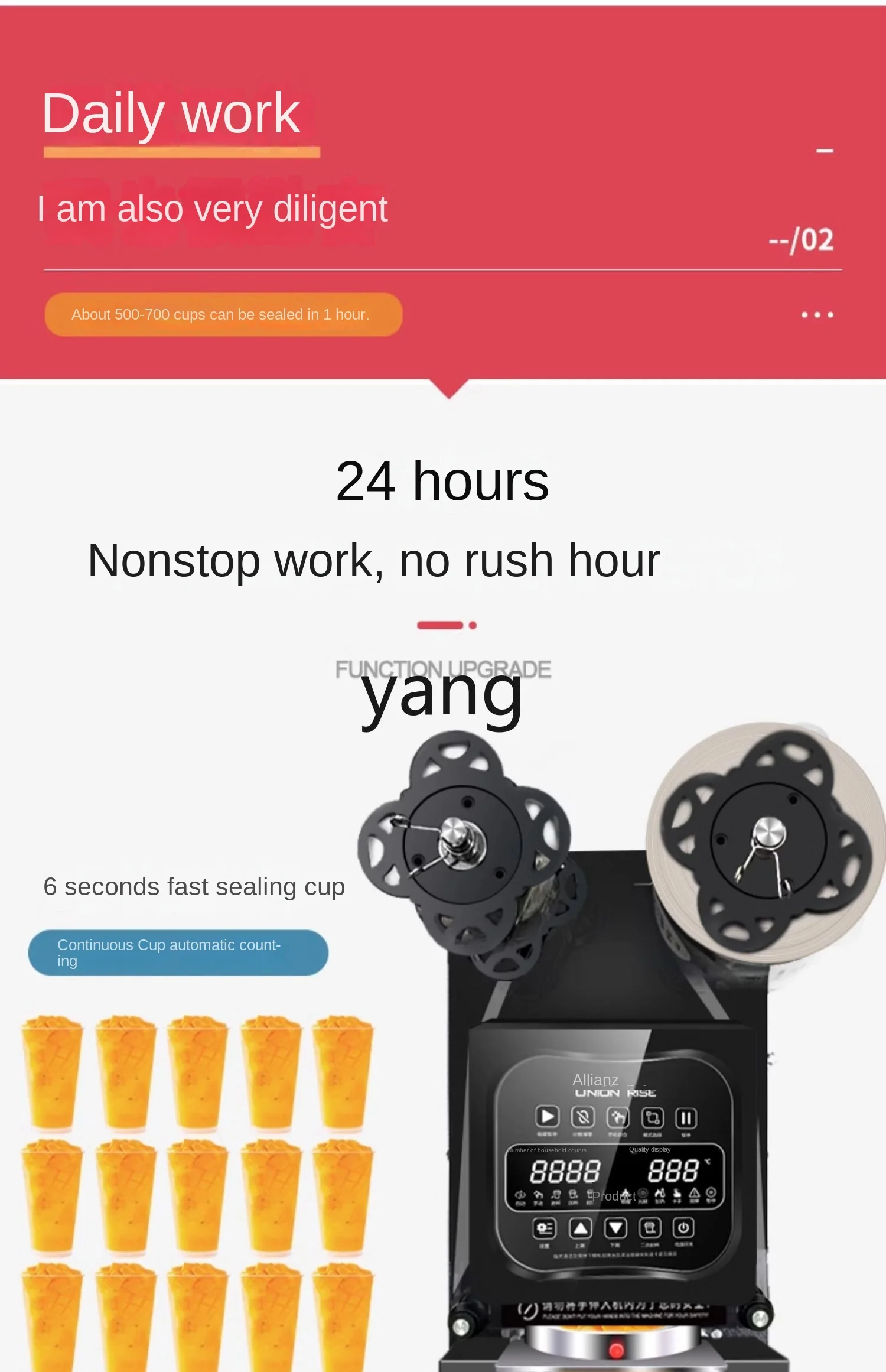CX Sealing Machine Milk Tea Sh - Tea & Coffee Quận 1 recension och pris