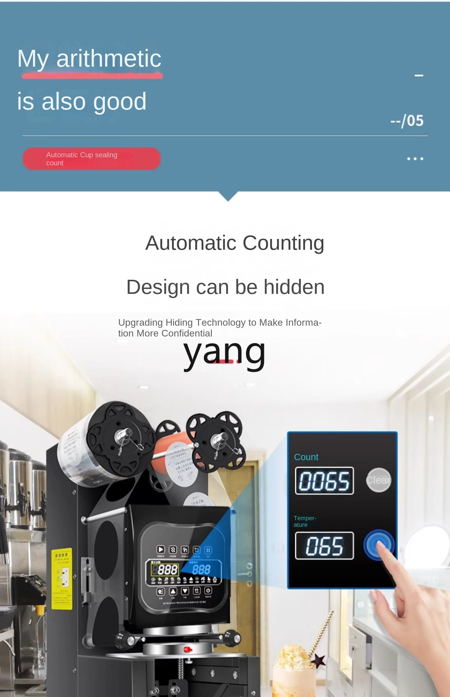 CX Sealing Machine Milk Tea Sh - Tea & Coffee Quận 1 recension och pris