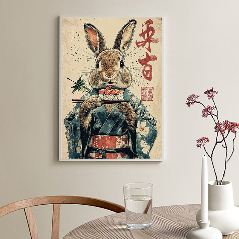 Retro Japanese Frog Drink Coff - Coffee Tea Poster recension och pris