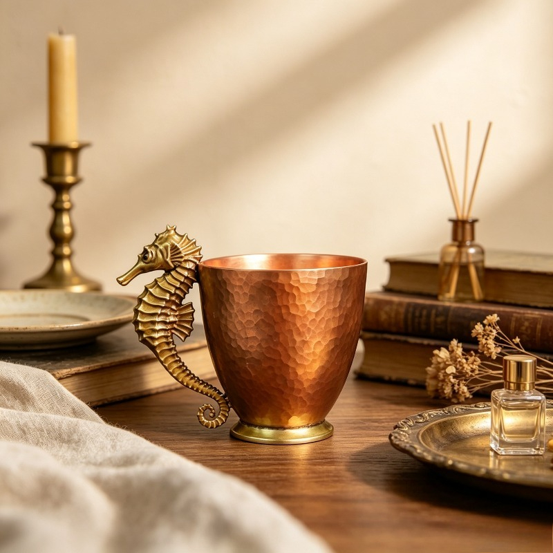 Original Copper Coffee Mug, Se - Coffee To Tea Meaning recension och pris