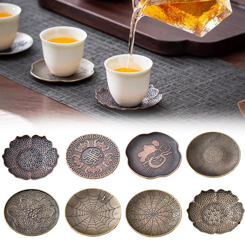 Alloy Coasters Retro Zen Kung  - Coffee Tea Uses recension och pris