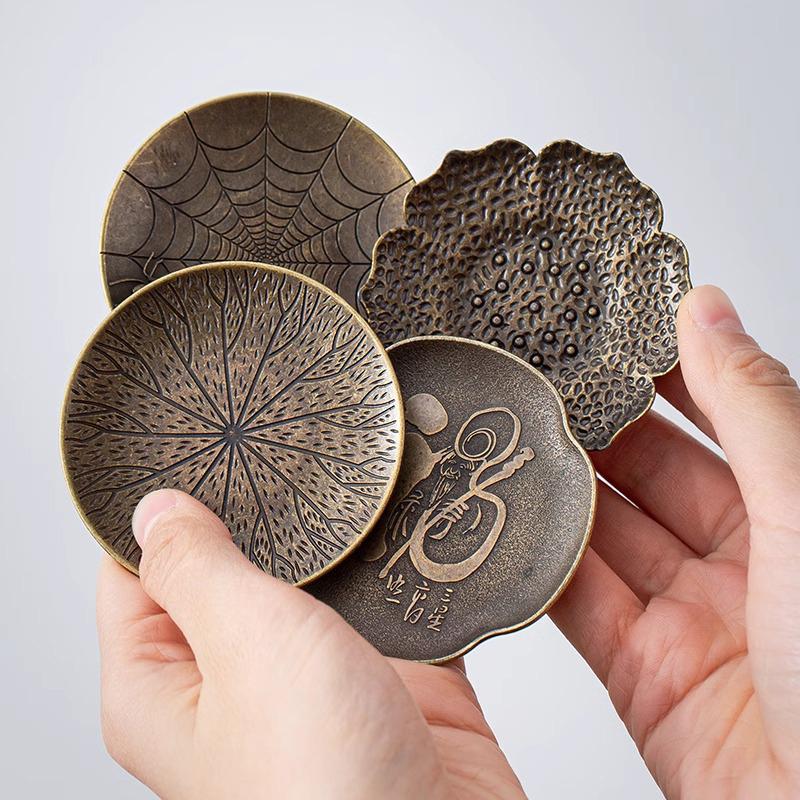 Alloy Coasters Retro Zen Kung  - Coffee Tea Uses recension och pris