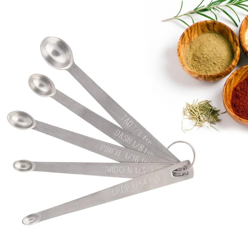 5pcs/Set Small Measuring Spoon - Coffee Tea Games recension och pris