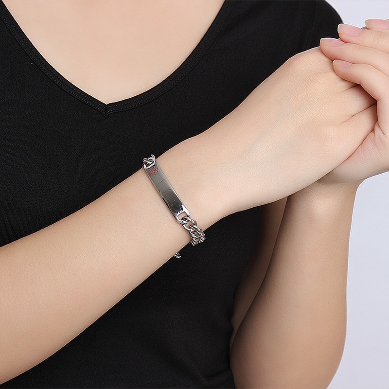 Vnox Medical Alert ID Bracelet - Coffee Tea Or Me recension och pris