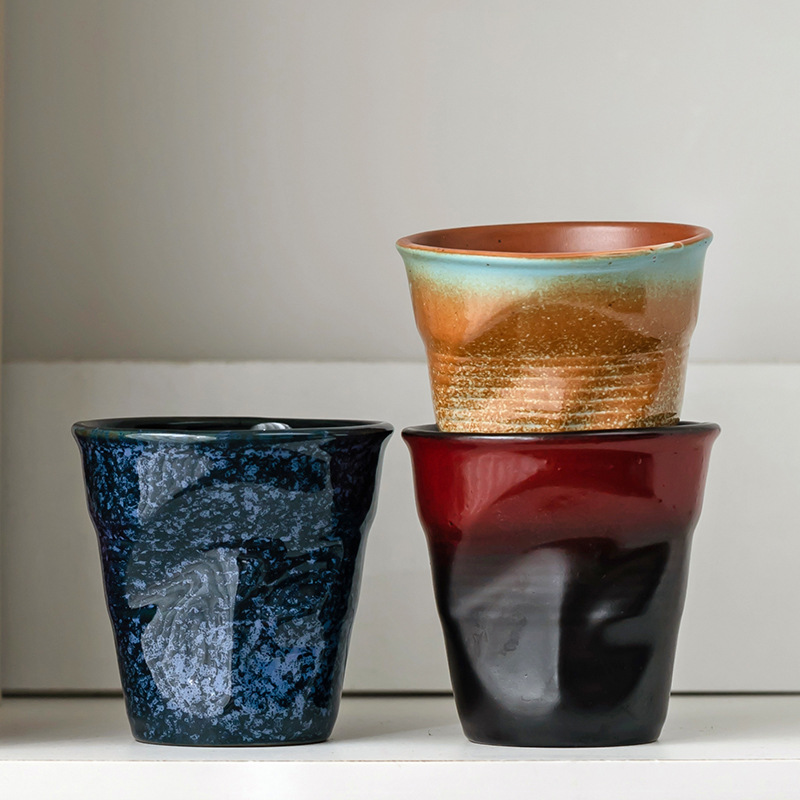200ml Rough Pottery Coffee Cup - Coffee Tea Latte recension och pris