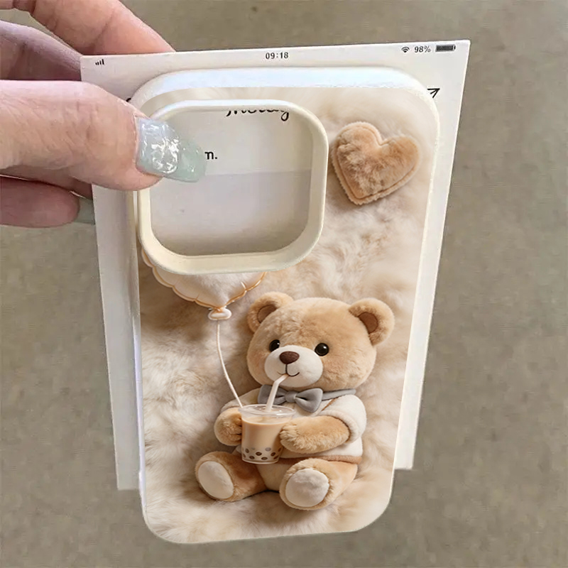 Pearl Milk Tea Bear Pattern Ph - Coffee Plus Tea recension och pris