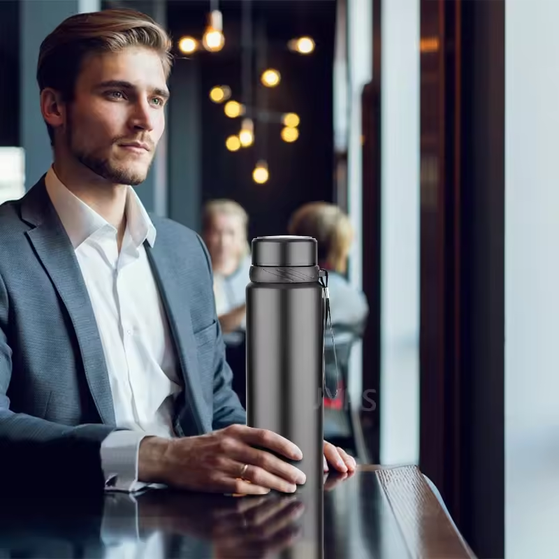 1000ML Thermal Water Bottle Ke - Coffee Tea Exchange recension och pris