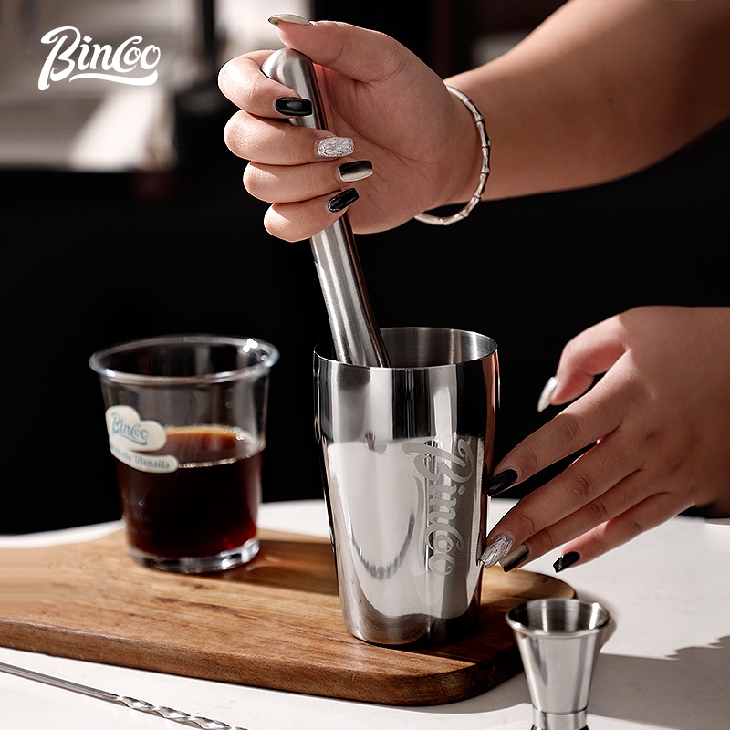 BINCOO Stainless Steel Shaker  - Coffee Tea Equipment recension och pris