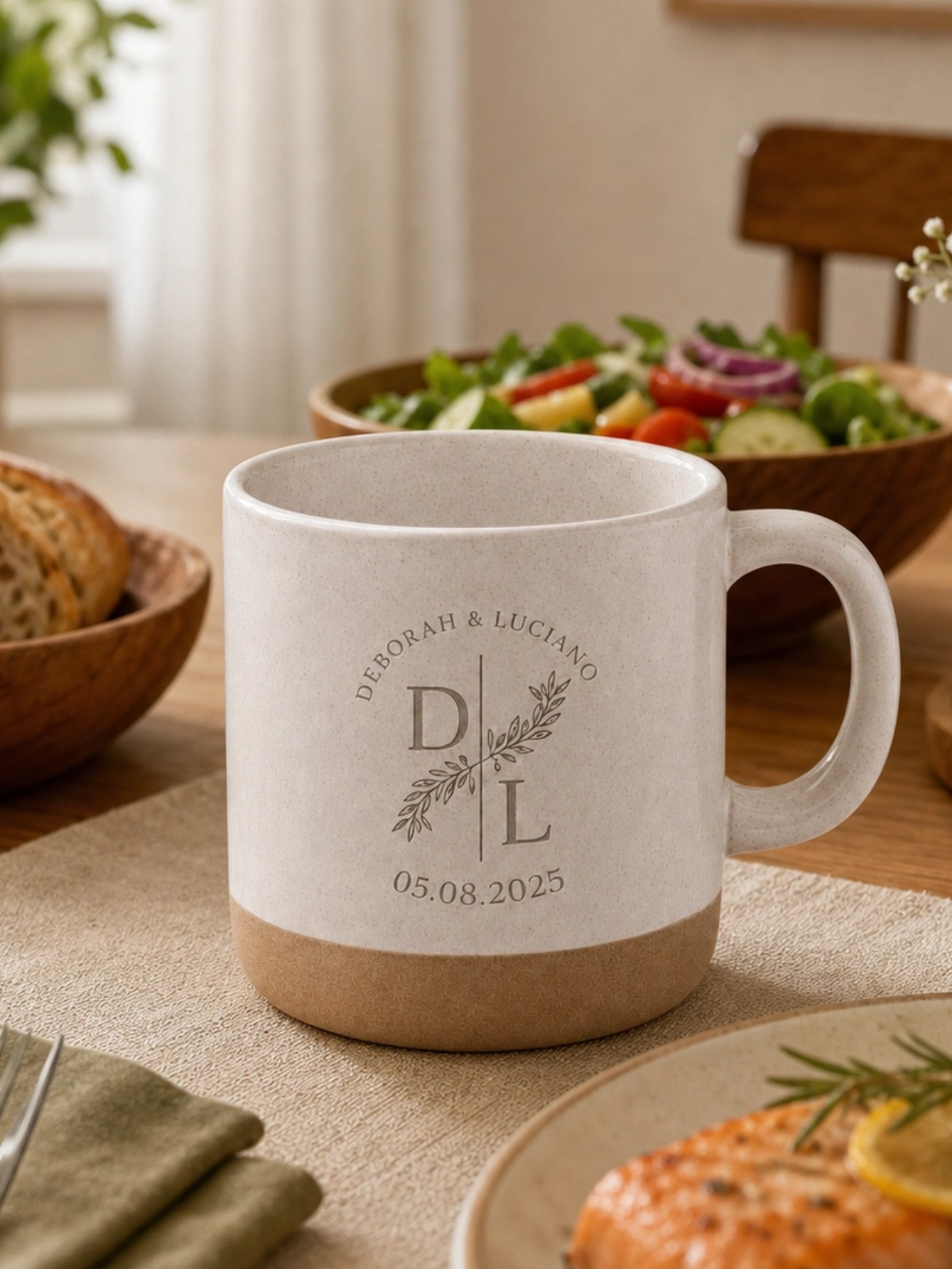 1pc Custom Text Laser Engraved - Coffee To Tea Meaning recension och pris