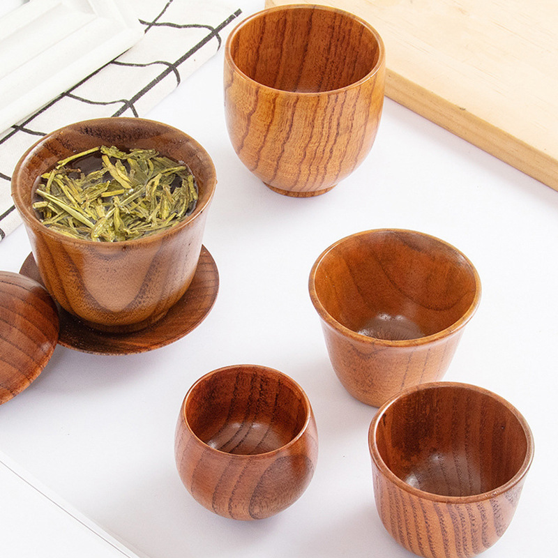 Wooden Big Belly Cups Japan St - Coffee Plus Tea recension och pris