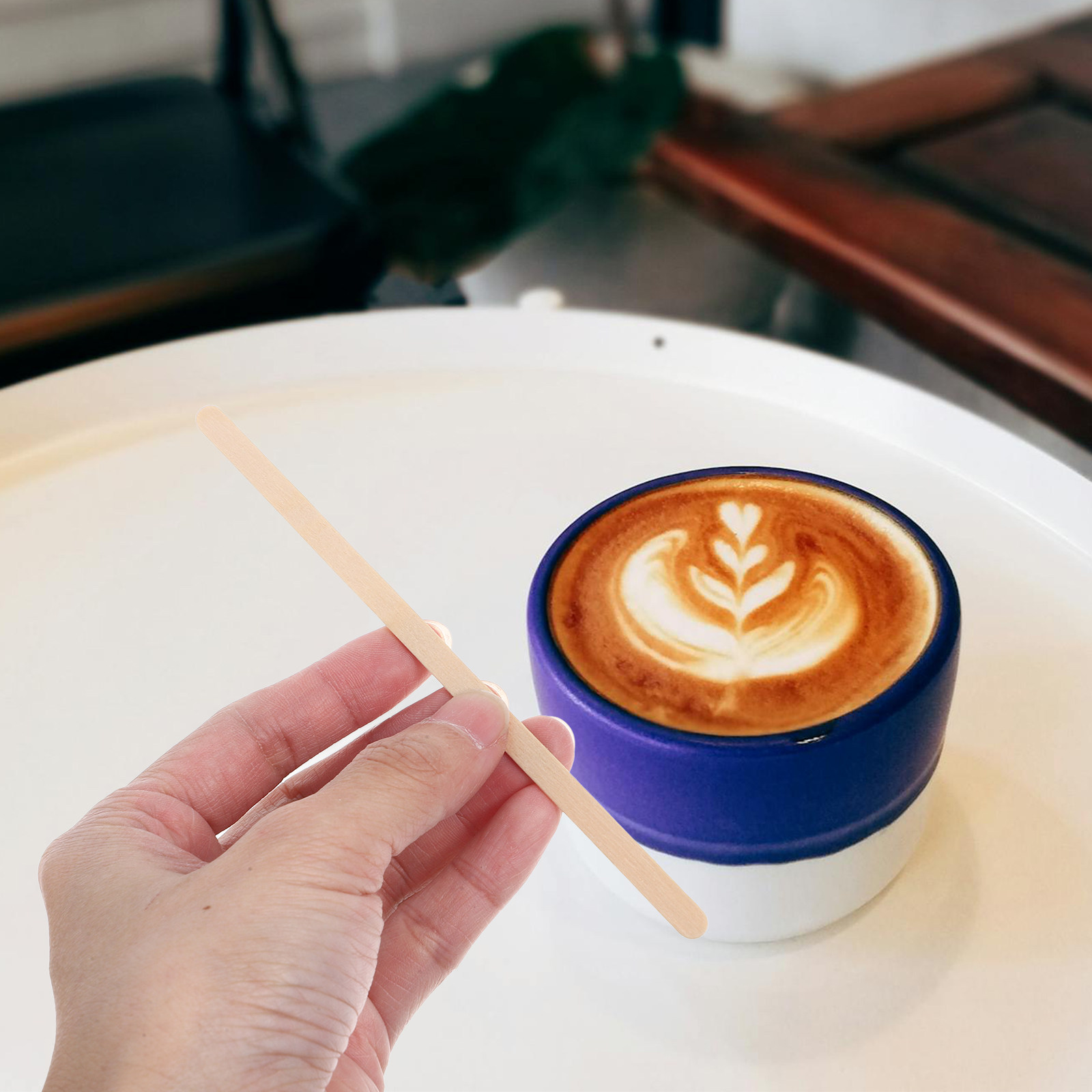 1000Pcs Wooden Coffee Stirrers - Coffee Tea Latte recension och pris