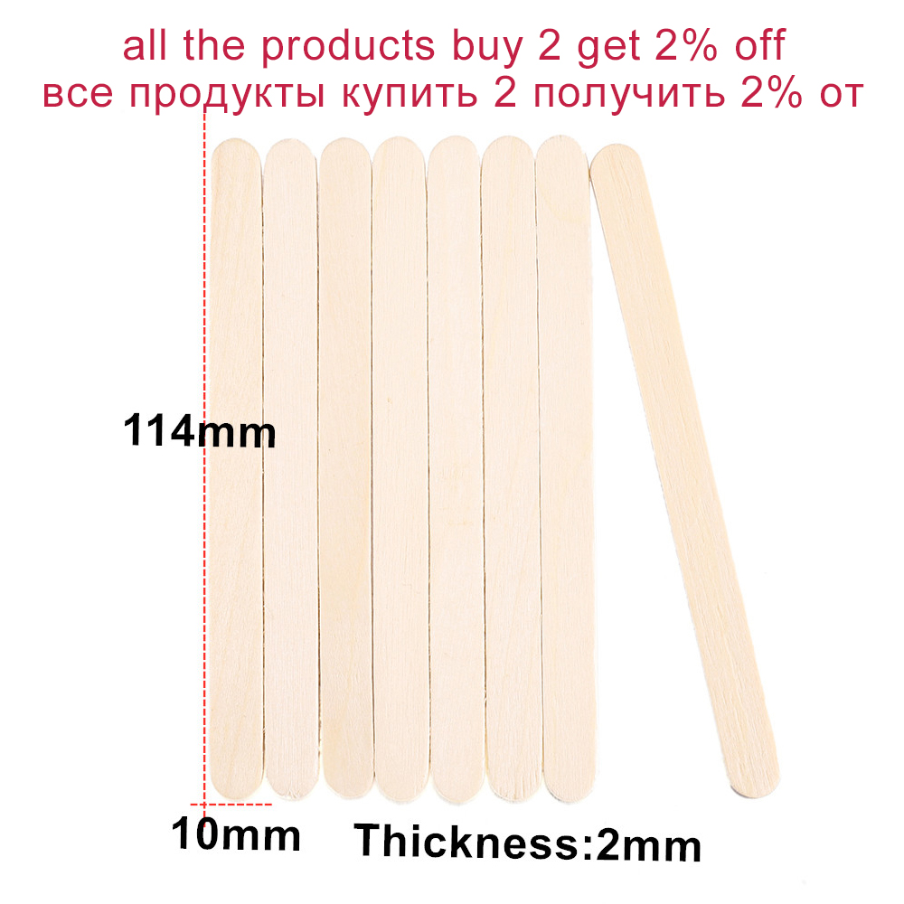 50-150pcs 11cm Wooden Coffee T - Coffee Tea Equipment recension och pris