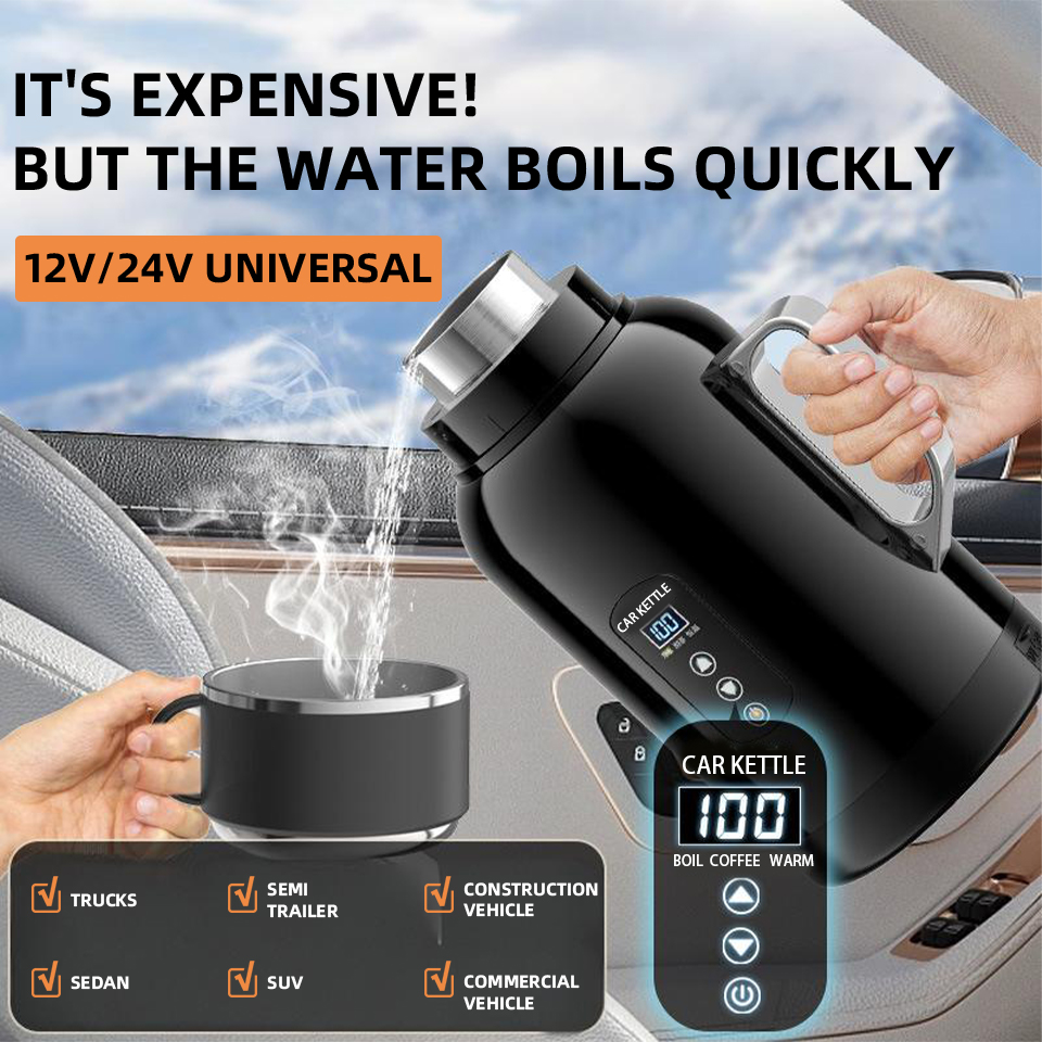 12V 24V Car Kettle Electric Wa - Coffee Tea Exchange recension och pris
