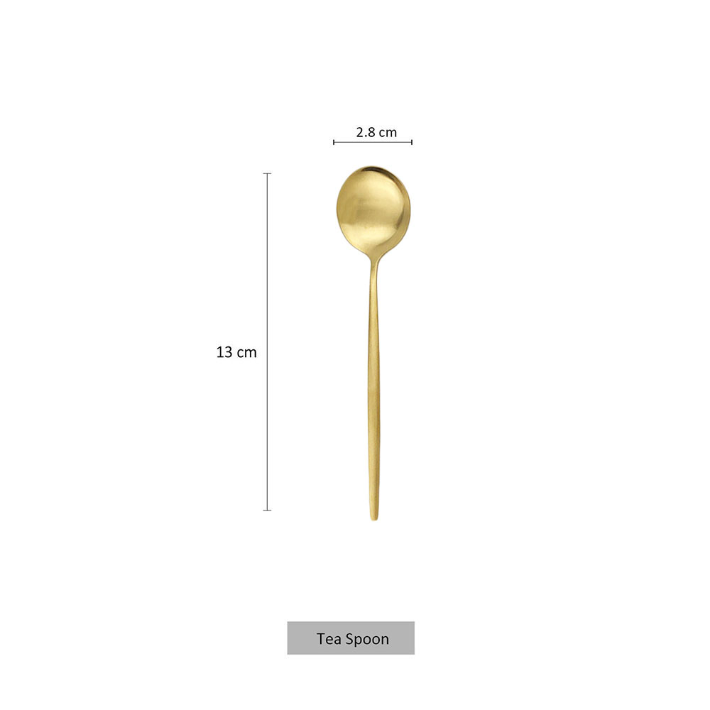 6Pcs Small Matte Spoon Tea Cof - Coffee Tea Games recension och pris
