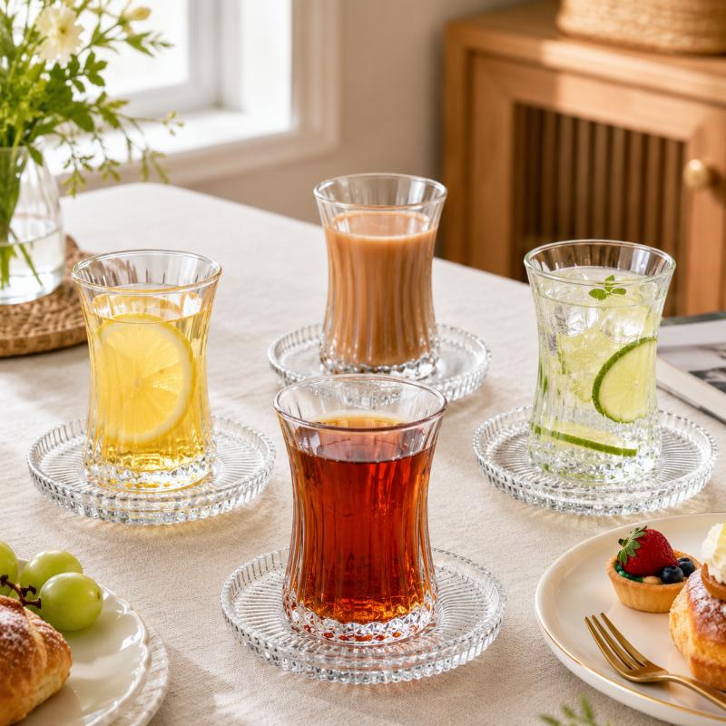 2-Piece Vintage Vertical Strip - Coffee Tea Uses recension och pris