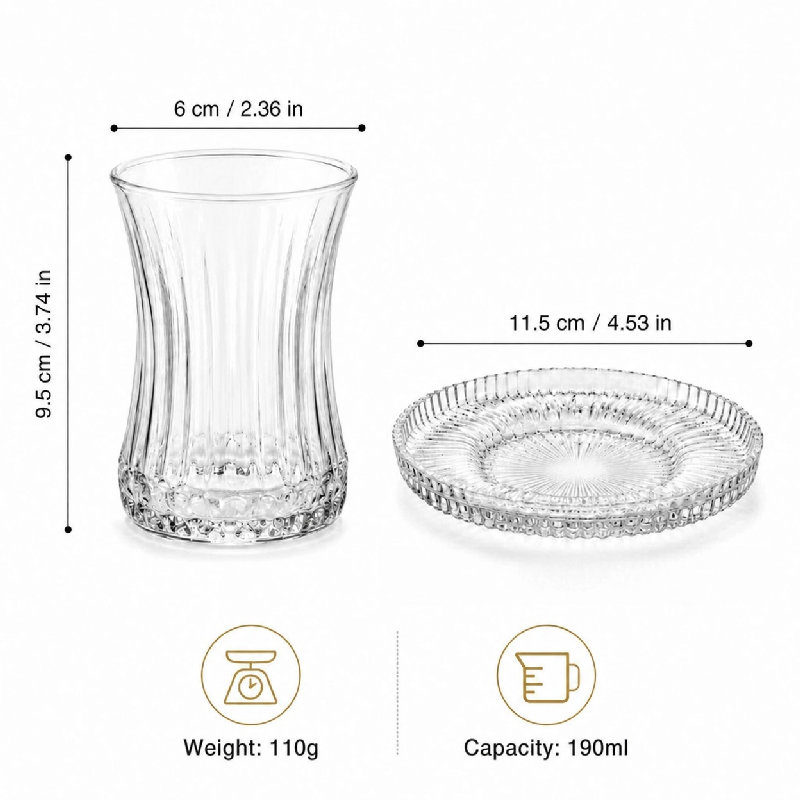 2-Piece Vintage Vertical Strip - Coffee Tea Uses recension och pris