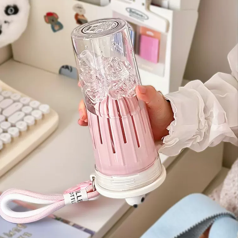 650ml Kawaii Water Bottle With - Coffee Tea Equipment recension och pris