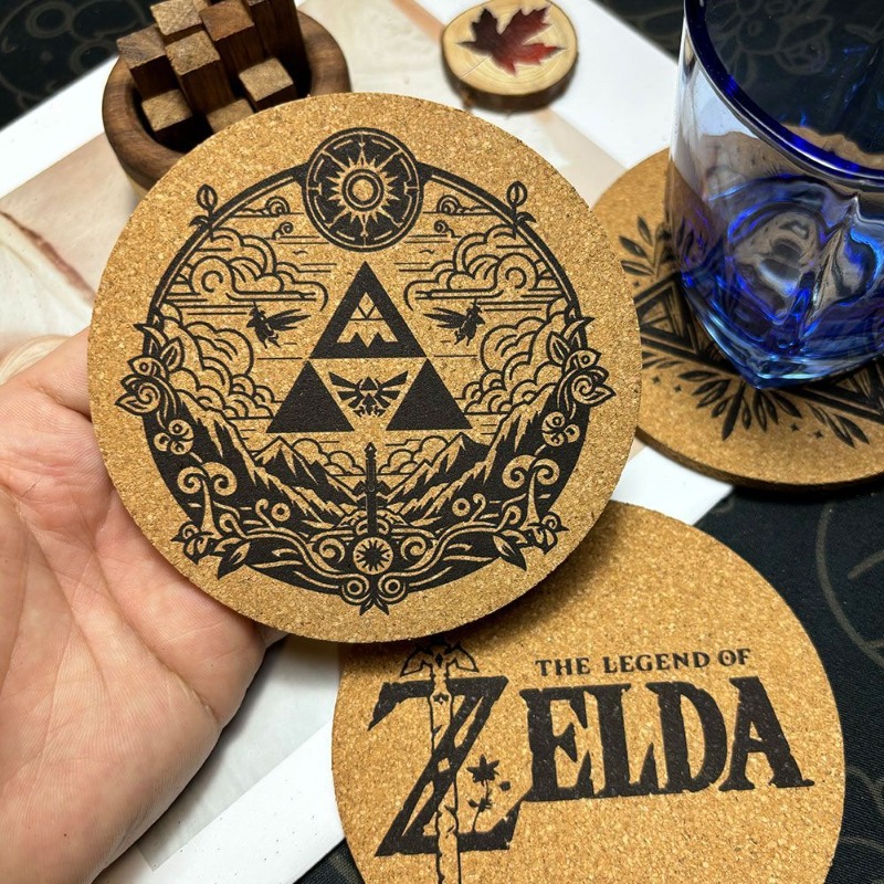 Zelda Coaster Cartoon Anime Ro - Coffee Tea Japan recension och pris