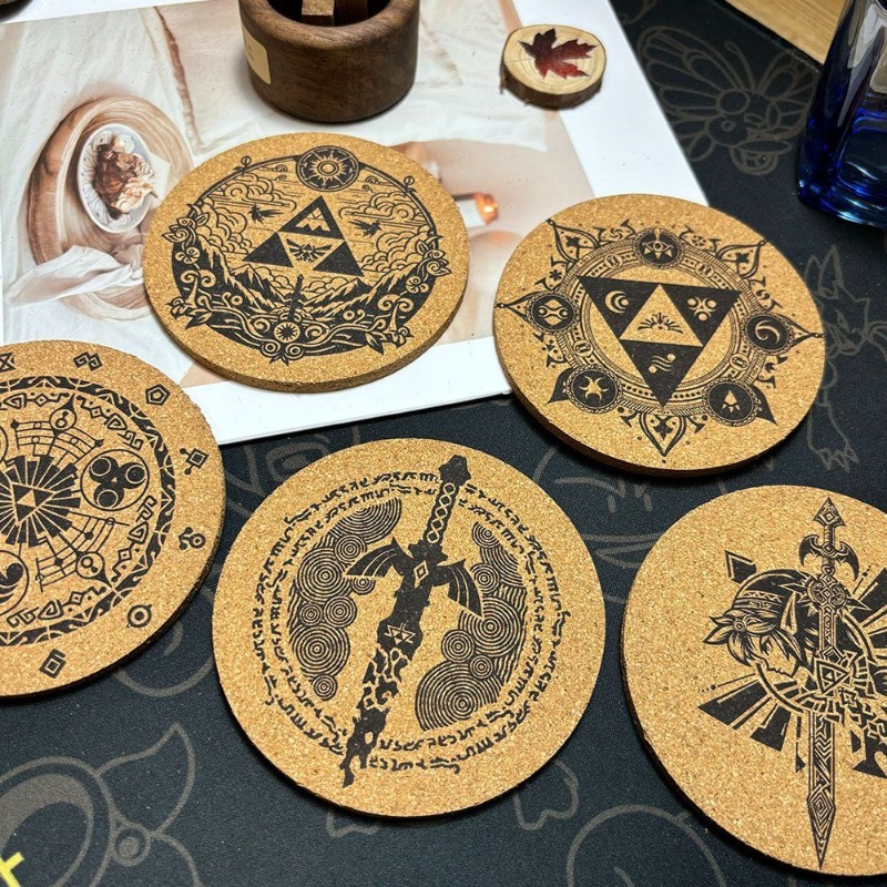 Zelda Coaster Cartoon Anime Ro - Coffee Tea Japan recension och pris