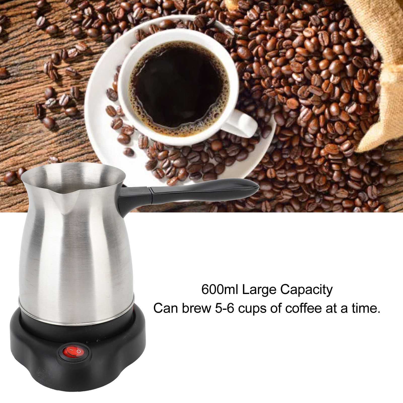 Electric Turkish Coffee Maker  - Coffee Tea Exchange recension och pris